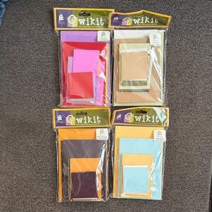 Provo Craft Quikit Bundle Of 4 Brand New Packages NWT